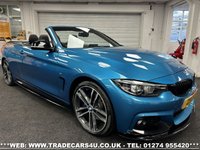 USED 2019 68 BMW 4 SERIES  BMW 420D M SPORT CONVERTIBLE 6 SPD MAN EURO 6 DIESEL UK DELIVERY FLAT FEE &pound;175 (SUBJECT TO DEAL) *OVER 100 IMAGES ON OUR WEBSITE*BESPOKE FINANCE ARRANGED*PART EXCHANGE WELCOME*ALL VEHICLES HPI CLEAR