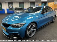USED 2019 68 BMW 4 SERIES  BMW 420D M SPORT CONVERTIBLE 6 SPD MAN EURO 6 DIESEL UK DELIVERY FLAT FEE &pound;175 (SUBJECT TO DEAL) *OVER 100 IMAGES ON OUR WEBSITE*BESPOKE FINANCE ARRANGED*PART EXCHANGE WELCOME*ALL VEHICLES HPI CLEAR