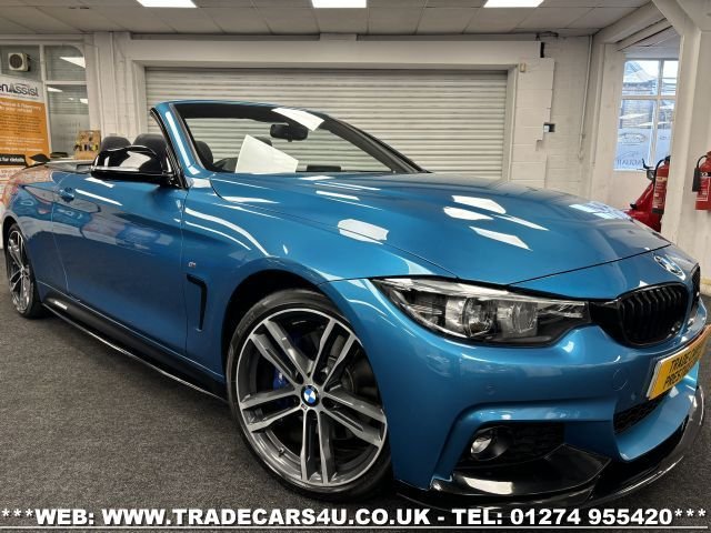 2019 68 BMW 4 Series  BMW 420D M SPORT CONVERTIBLE 6 SPD MAN EURO 6 DIESEL