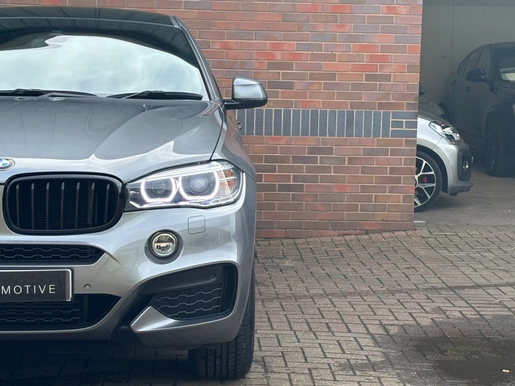 USED 2018 68 BMW X6 3.0 30d M Sport SUV 5dr Diesel Auto xDrive Euro 6 (s/s) (258 ps) BLACK PACK | 1 YEAR WARRANTY