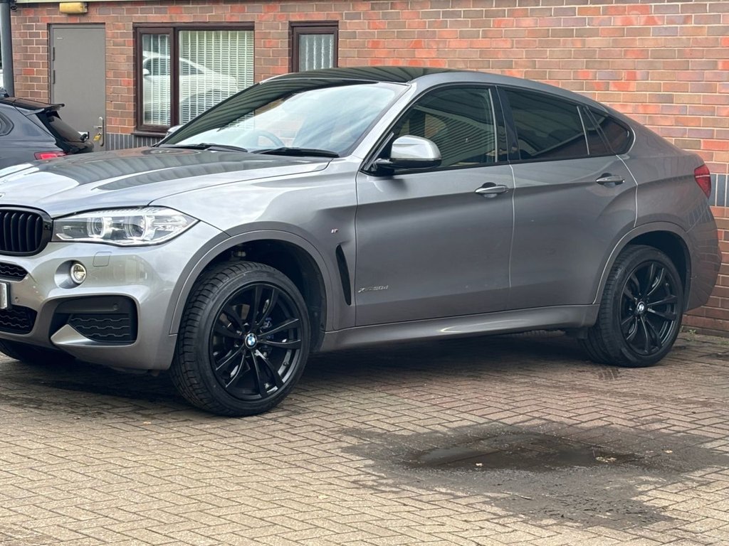USED 2018 68 BMW X6 3.0 30d M Sport SUV 5dr Diesel Auto xDrive Euro 6 (s/s) (258 ps) BLACK PACK | 1 YEAR WARRANTY