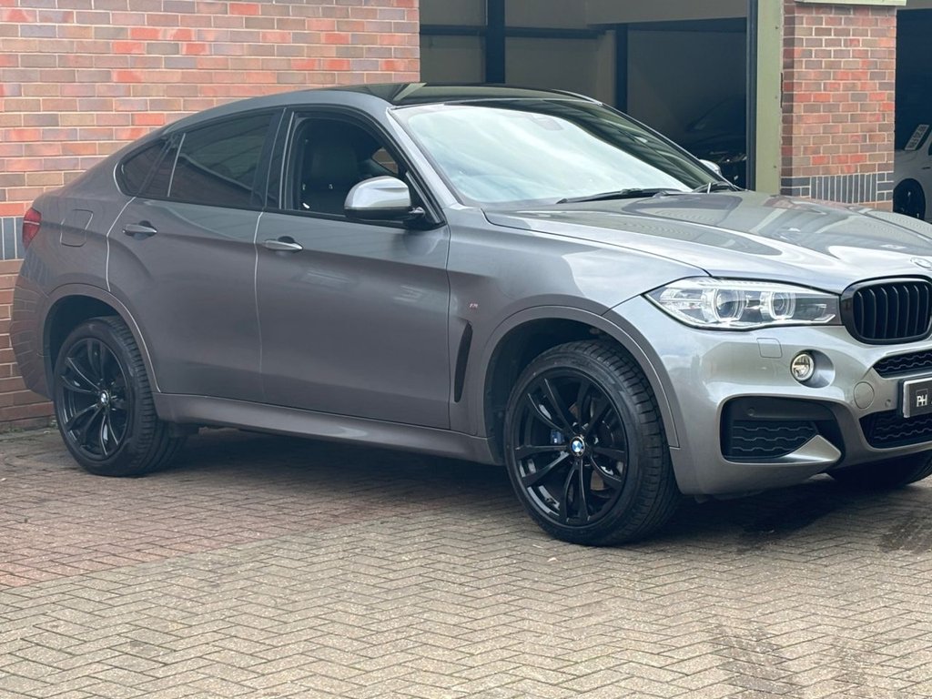 USED 2018 68 BMW X6 3.0 30d M Sport SUV 5dr Diesel Auto xDrive Euro 6 (s/s) (258 ps) BLACK PACK | 1 YEAR WARRANTY