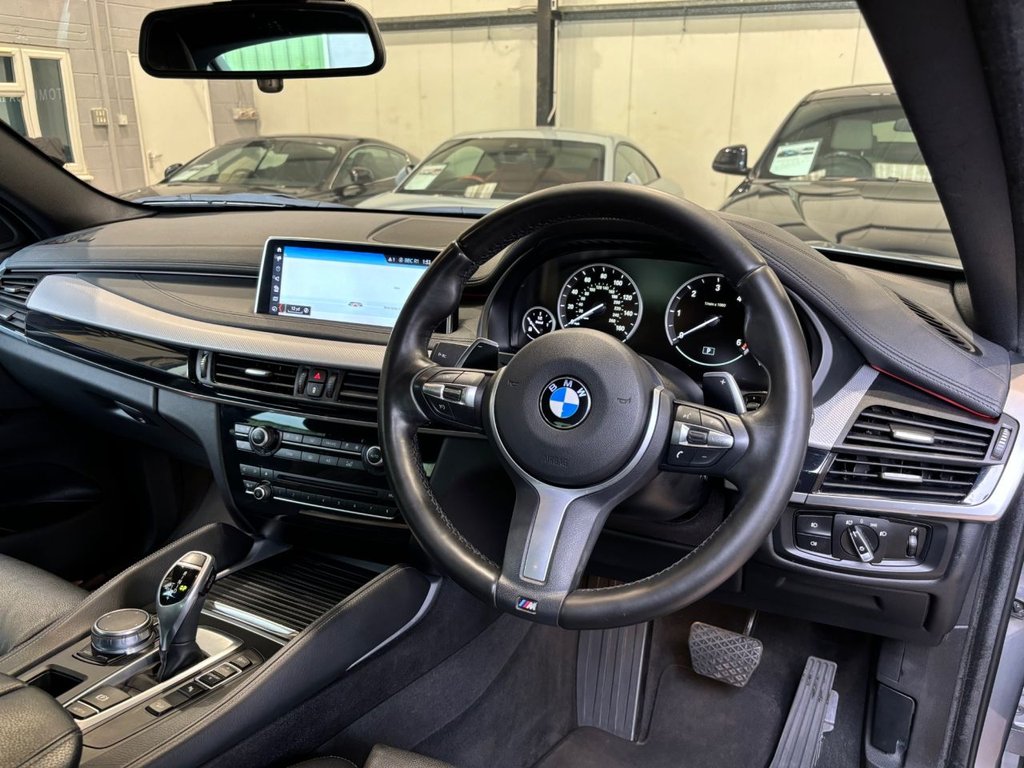 USED 2018 68 BMW X6 3.0 30d M Sport SUV 5dr Diesel Auto xDrive Euro 6 (s/s) (258 ps) BLACK PACK | 1 YEAR WARRANTY