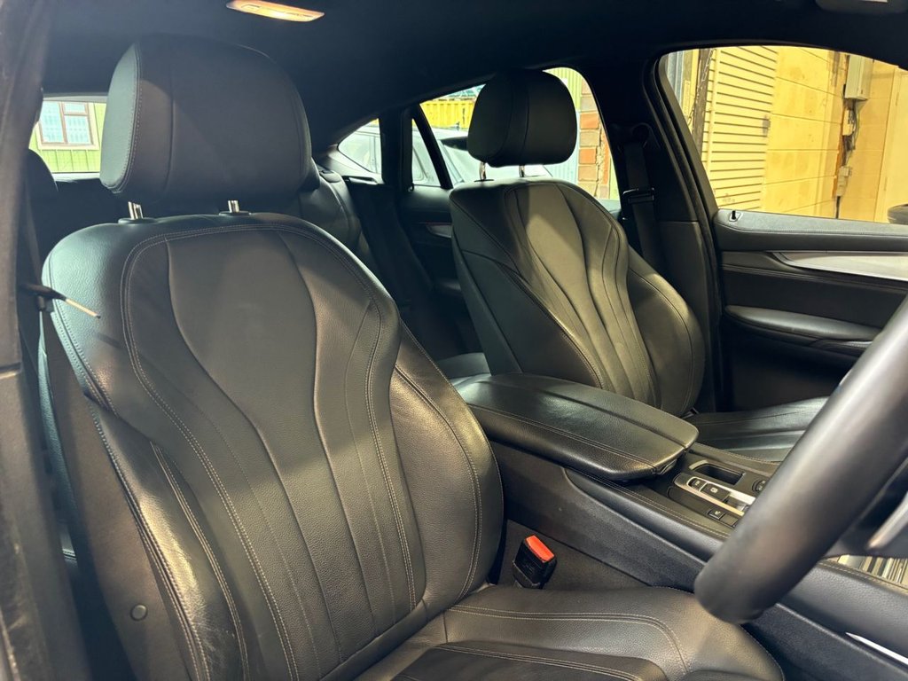 USED 2018 68 BMW X6 3.0 30d M Sport SUV 5dr Diesel Auto xDrive Euro 6 (s/s) (258 ps) BLACK PACK | 1 YEAR WARRANTY