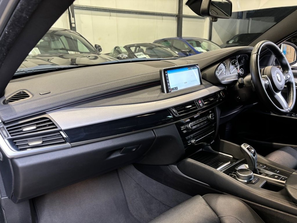 USED 2018 68 BMW X6 3.0 30d M Sport SUV 5dr Diesel Auto xDrive Euro 6 (s/s) (258 ps) BLACK PACK | 1 YEAR WARRANTY