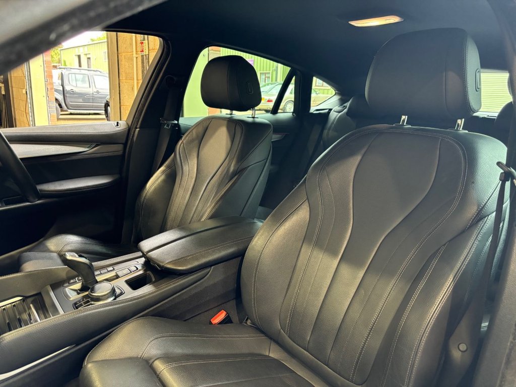 USED 2018 68 BMW X6 3.0 30d M Sport SUV 5dr Diesel Auto xDrive Euro 6 (s/s) (258 ps) BLACK PACK | 1 YEAR WARRANTY