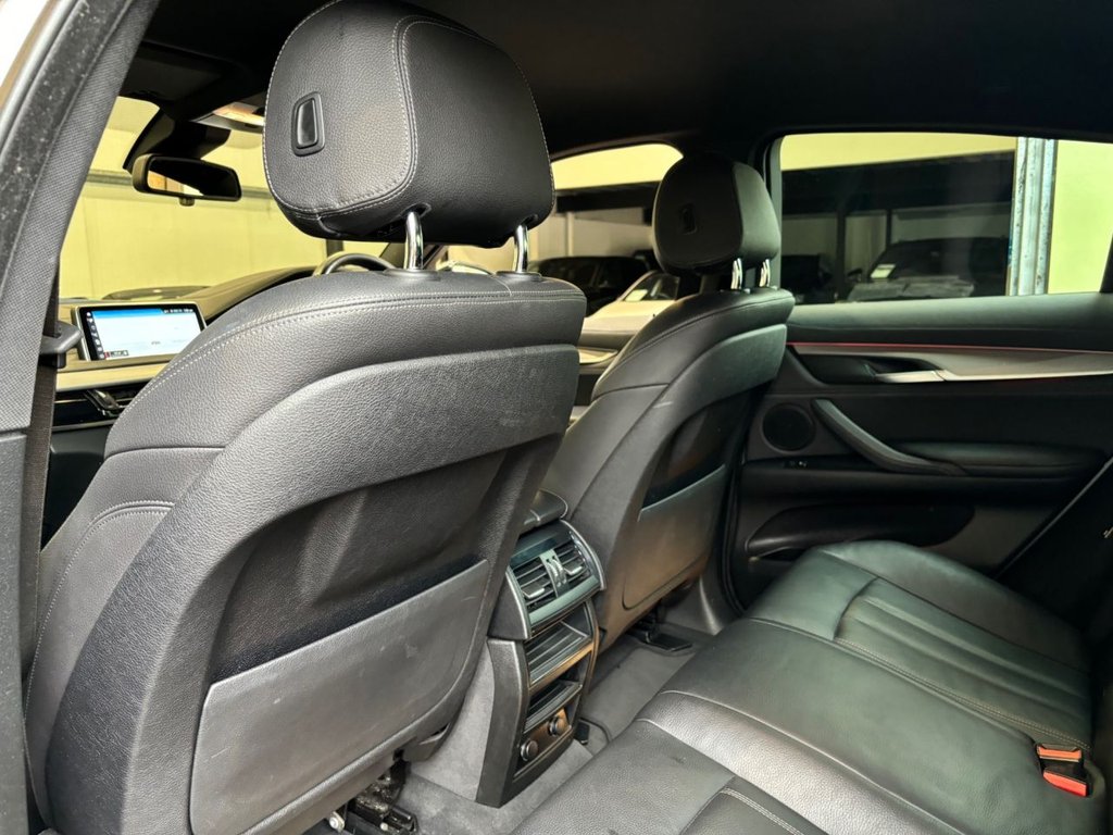 USED 2018 68 BMW X6 3.0 30d M Sport SUV 5dr Diesel Auto xDrive Euro 6 (s/s) (258 ps) BLACK PACK | 1 YEAR WARRANTY
