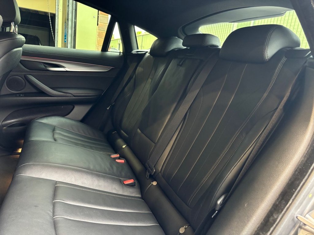 USED 2018 68 BMW X6 3.0 30d M Sport SUV 5dr Diesel Auto xDrive Euro 6 (s/s) (258 ps) BLACK PACK | 1 YEAR WARRANTY