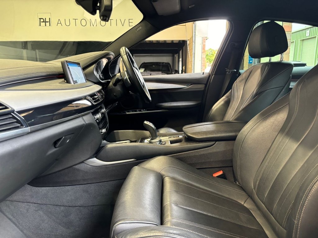 USED 2018 68 BMW X6 3.0 30d M Sport SUV 5dr Diesel Auto xDrive Euro 6 (s/s) (258 ps) BLACK PACK | 1 YEAR WARRANTY