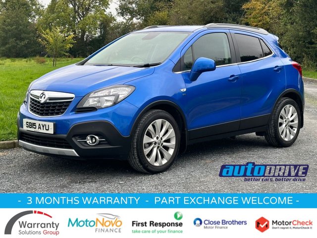 2015 15 Vauxhall Mokka 1.7 CDTi SE SUV 5dr Diesel Manual 2WD Euro 5 (s/s) (130 ps)