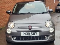 USED 2018 18 FIAT 500 1.2 Lounge Hatchback 3dr Petrol Manual Euro 6 (s/s) (69 bhp) PARKING SENSORS