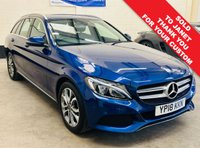 USED 2018 18 MERCEDES-BENZ C-CLASS 2.0 C200 Sport Estate 5 Door Petrol G-Tronic+ Euro 6 (s/s) (184 ps) ULEZ EURO 6 NAVIGATION