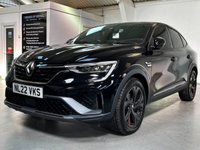 USED 2022 22 RENAULT ARKANA 1.6 E-TECH r.s. line SUV 5dr Petrol Hybrid Auto 2WD Euro 6 (s/s) (145 bhp) CARPLAY+NAV+REARCAM+18"S