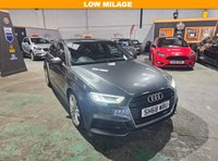 USED 2019 68 AUDI A3 1.5 SPORTBACK TFSI S LINE 5d 148 BHP S-Line One Owner