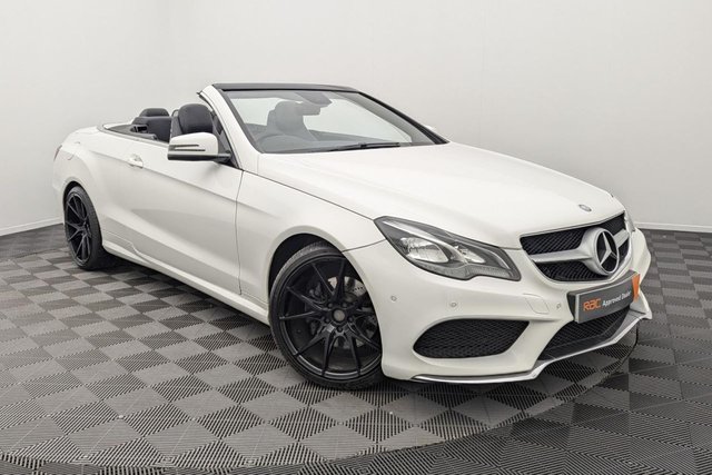 2013 63 MERCEDES-BENZ E-CLASS 2.1 E250 CDI AMG Sport Cabriolet 2dr Diesel G-Tronic+ Euro 5 (s/s) (204 ps) Sat Nav Heated Seats