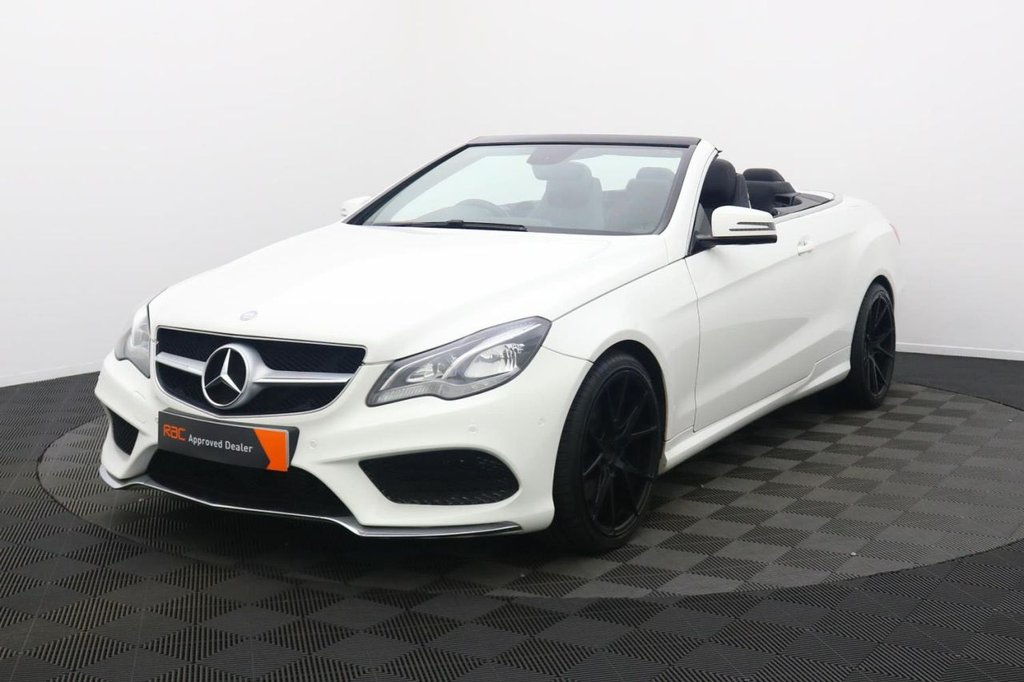USED 2013 63 MERCEDES-BENZ E-CLASS 2.1 E250 CDI AMG Sport Cabriolet 2dr Diesel G-Tronic+ Euro 5 (s/s) (204 ps) Sat Nav Heated Seats