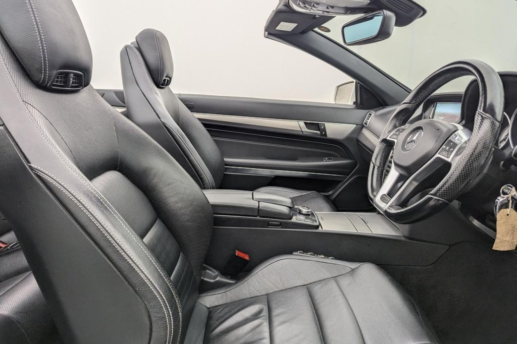 USED 2013 63 MERCEDES-BENZ E-CLASS 2.1 E250 CDI AMG Sport Cabriolet 2dr Diesel G-Tronic+ Euro 5 (s/s) (204 ps) Sat Nav Heated Seats