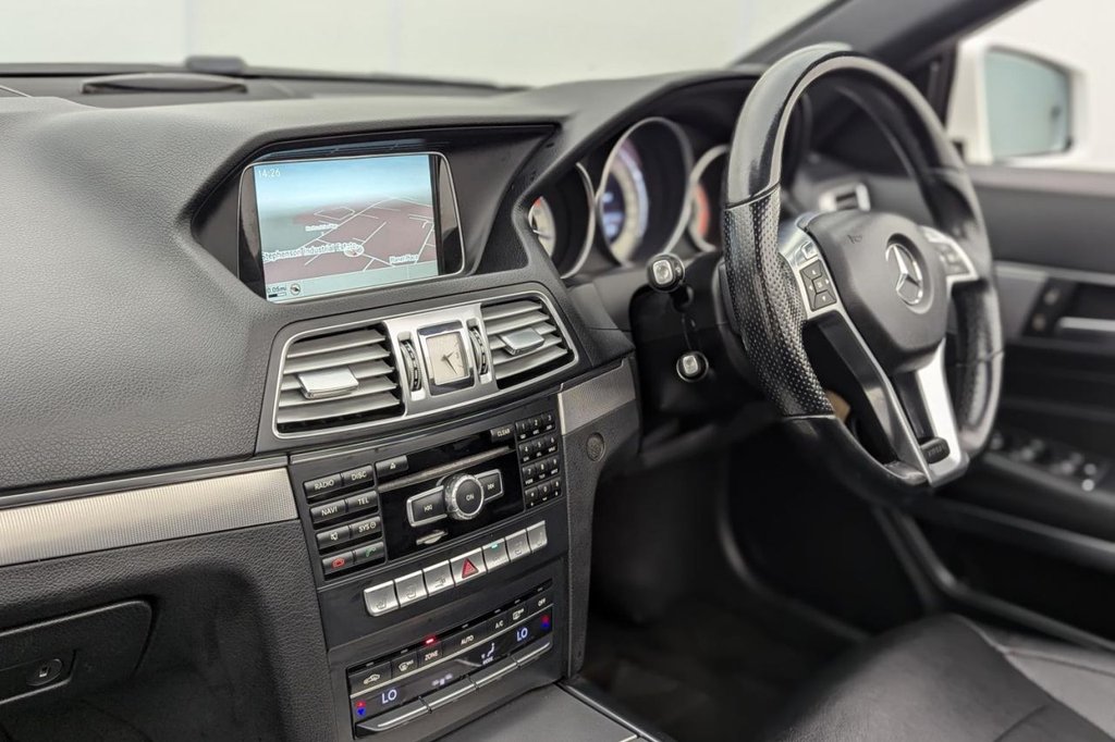 USED 2013 63 MERCEDES-BENZ E-CLASS 2.1 E250 CDI AMG Sport Cabriolet 2dr Diesel G-Tronic+ Euro 5 (s/s) (204 ps) Sat Nav Heated Seats