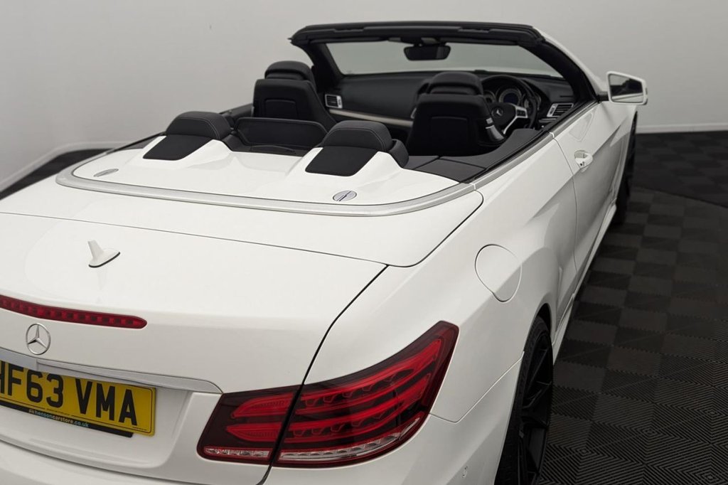 USED 2013 63 MERCEDES-BENZ E-CLASS 2.1 E250 CDI AMG Sport Cabriolet 2dr Diesel G-Tronic+ Euro 5 (s/s) (204 ps) Sat Nav Heated Seats
