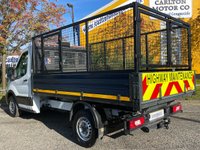 USED 2021 71 FORD TRANSIT 2.0 350 EcoBlue Leader L2 Tipper [ Caged Sides ] Euro 6 (s/s) (1-Stop body)  Direct from the lease company