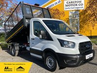 USED 2021 71 FORD TRANSIT 2.0 350 EcoBlue Leader L2 Tipper [ Caged Sides ] Euro 6 (s/s) (1-Stop body)  Direct from the lease company