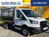 USED 2021 71 FORD TRANSIT 2.0 350 EcoBlue Leader L2 Tipper [ Caged Sides ] Euro 6 (s/s) (1-Stop body)  Direct from the lease company