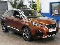USED 2018 68 PEUGEOT 3008 1.5 BlueHDi GT Line SUV 5dr Diesel EAT Euro 6 (s/s) (130 ps) SAT NAV SUNROOF 360 CAMERA PART LEATHER INTERIOR 2 OWNERS SERVICE HISTORY WARRANTY