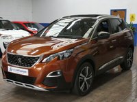 USED 2018 68 PEUGEOT 3008 1.5 BlueHDi GT Line SUV 5dr Diesel EAT Euro 6 (s/s) (130 ps) SAT NAV SUNROOF 360 CAMERA PART LEATHER INTERIOR 2 OWNERS SERVICE HISTORY WARRANTY