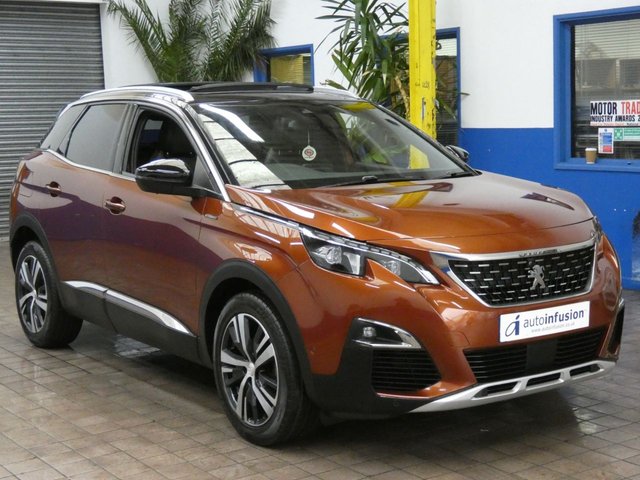 2018 68 Peugeot 3008 1.5 BlueHDi GT Line SUV 5dr Diesel EAT Euro 6 (s/s) (130 ps)