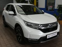 USED 2020 70 HONDA CR-V 2.0 h i-MMD SE SUV 5dr Petrol Hybrid eCVT Euro 6 (s/s) (184 ps) GENUINE LOW MILES SAT NAV CRUISE CONTROL REAR VIEW CAMERA 1 OWNER HONDA SERVICE HISTORY WARRANTY
