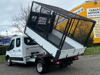 USED 2016 16 FORD TRANSIT 2.2 TDCi 350 D/Cab Tipper Refuge Caged Body (DRW)  MANAGERS SPECIAL