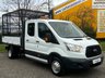 USED 2016 16 FORD TRANSIT 2.2 TDCi 350 D/Cab Tipper Refuge Caged Body (DRW)  MANAGERS SPECIAL