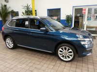 USED 2021 21 SKODA KAMIQ 1.0 TSI SE L SUV 5dr Petrol DSG Euro 6 (s/s) (110 ps) GENUINE LOW MILES SAT NAV CRUISE CONTROL PARKING SENSORS 1 OWNER SERVICE HISTORY WARRANTY
