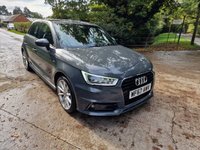 USED 2017 67 AUDI A1 1.4 TFSI CoD S line Sportback 5dr Petrol S Tronic Euro 6 (s/s) (150 ps) 8.9% APR FINANCE RATES