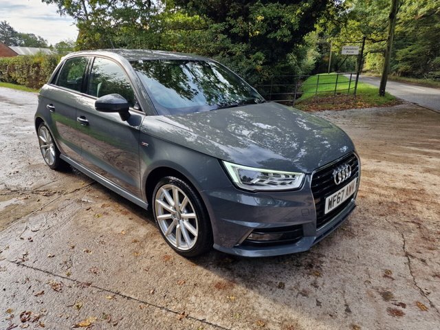 2017 67 Audi A1 1.4 TFSI CoD S line Sportback 5dr Petrol S Tronic Euro 6 (s/s) (150 ps)