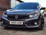 USED 2019 69 HONDA CIVIC 1.6 i-DTEC SR Hatchback 5dr Diesel Auto Euro 6 (s/s) (120 ps) READ OUR REVIEWS! FINANCE AVAILABLE FROM 9.9% APR! 1 OWNER & RARE AUTOMATIC!