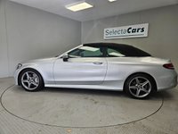 USED 2018 18 MERCEDES-BENZ C-CLASS 2.1 C250d AMG Line (Premium Plus) Cabriolet 2dr Diesel G-Tronic+ Euro 6 (s/s) (204 ps) 