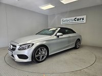 USED 2018 18 MERCEDES-BENZ C-CLASS 2.1 C250d AMG Line (Premium Plus) Cabriolet 2dr Diesel G-Tronic+ Euro 6 (s/s) (204 ps) 
