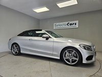 USED 2018 18 MERCEDES-BENZ C-CLASS 2.1 C250d AMG Line (Premium Plus) Cabriolet 2dr Diesel G-Tronic+ Euro 6 (s/s) (204 ps) 
