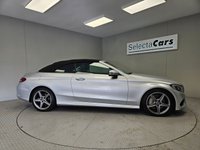 USED 2018 18 MERCEDES-BENZ C-CLASS 2.1 C250d AMG Line (Premium Plus) Cabriolet 2dr Diesel G-Tronic+ Euro 6 (s/s) (204 ps) 