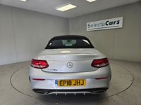 USED 2018 18 MERCEDES-BENZ C-CLASS 2.1 C250d AMG Line (Premium Plus) Cabriolet 2dr Diesel G-Tronic+ Euro 6 (s/s) (204 ps) 