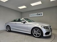 USED 2018 18 MERCEDES-BENZ C-CLASS 2.1 C250d AMG Line (Premium Plus) Cabriolet 2dr Diesel G-Tronic+ Euro 6 (s/s) (204 ps) 