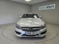 USED 2018 18 MERCEDES-BENZ C-CLASS 2.1 C250d AMG Line (Premium Plus) Cabriolet 2dr Diesel G-Tronic+ Euro 6 (s/s) (204 ps) 