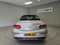 USED 2018 18 MERCEDES-BENZ C-CLASS 2.1 C250d AMG Line (Premium Plus) Cabriolet 2dr Diesel G-Tronic+ Euro 6 (s/s) (204 ps) 