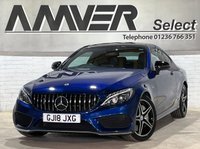 USED 2018 18 MERCEDES-BENZ C-CLASS 3.0 C43 V6 AMG (Premium) Coupe 2dr Petrol G-Tronic+ 4MATIC Euro 6 (s/s) (367 ps) 