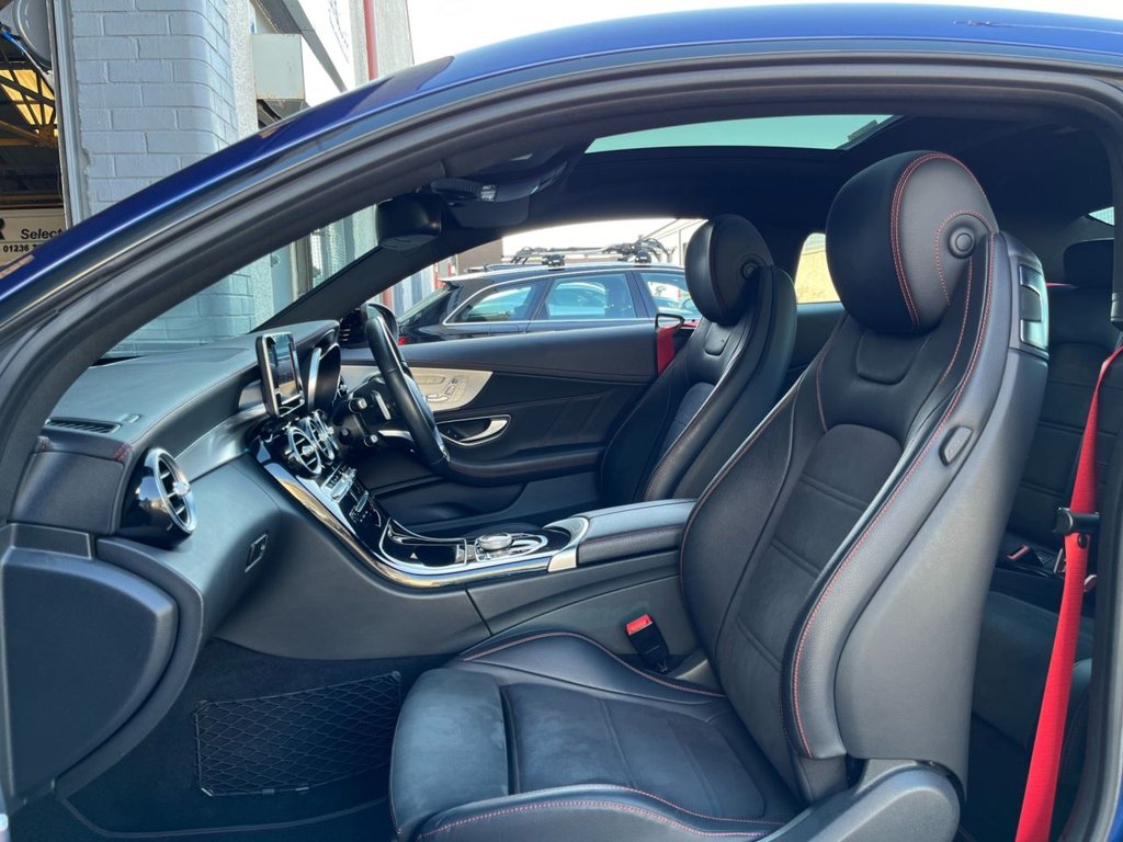 USED 2018 18 MERCEDES-BENZ C-CLASS 3.0 C43 V6 AMG (Premium) Coupe 2dr Petrol G-Tronic+ 4MATIC Euro 6 (s/s) (367 ps) 