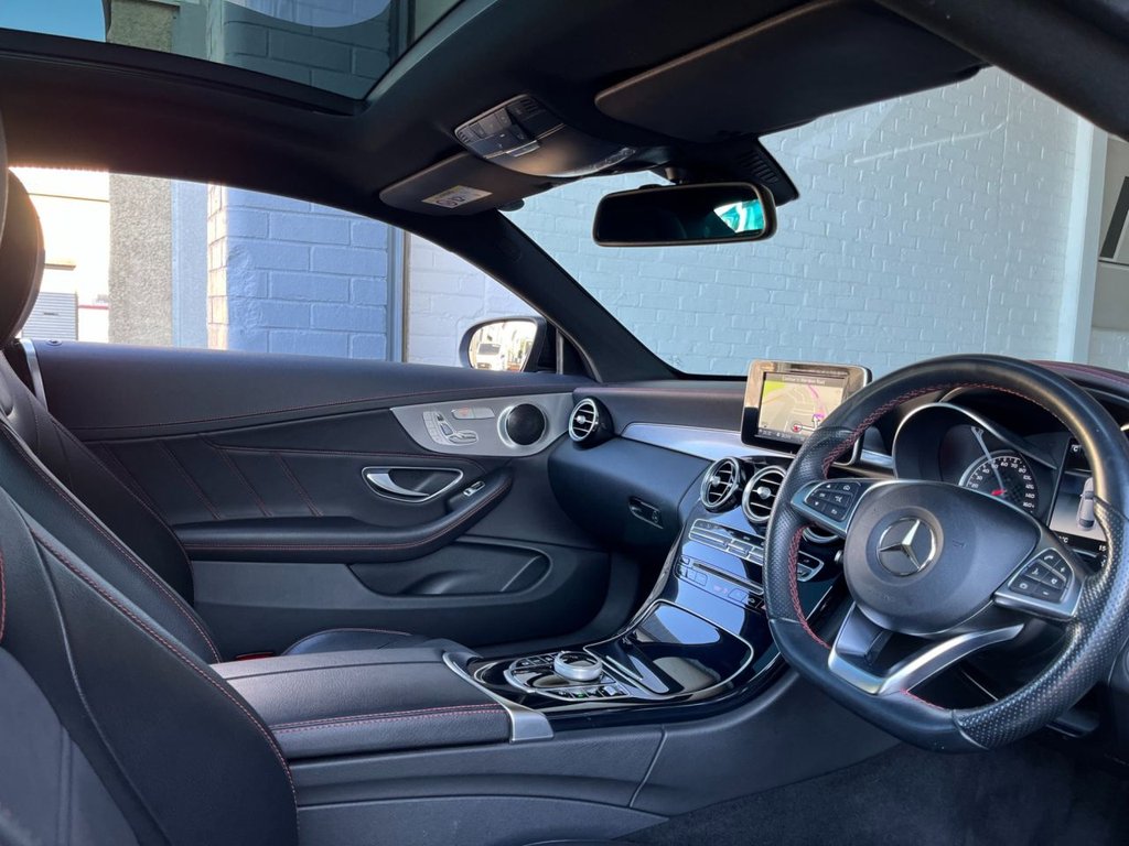 USED 2018 18 MERCEDES-BENZ C-CLASS 3.0 C43 V6 AMG (Premium) Coupe 2dr Petrol G-Tronic+ 4MATIC Euro 6 (s/s) (367 ps) 