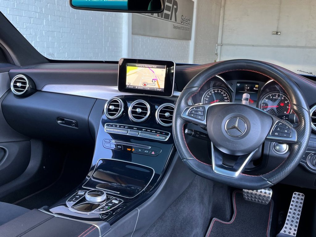 USED 2018 18 MERCEDES-BENZ C-CLASS 3.0 C43 V6 AMG (Premium) Coupe 2dr Petrol G-Tronic+ 4MATIC Euro 6 (s/s) (367 ps) 