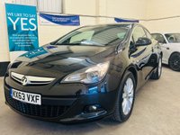 USED 2013 63 VAUXHALL ASTRA GTC 1.6T 16V SRi Coupe 3 Door Petrol Manual Euro 5 (180 ps) 1 PRIVATE OWNER FROM NEW
