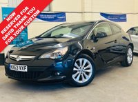 USED 2013 63 VAUXHALL ASTRA GTC 1.6T 16V SRi Coupe 3 Door Petrol Manual Euro 5 (180 ps) 1 PRIVATE OWNER FROM NEW